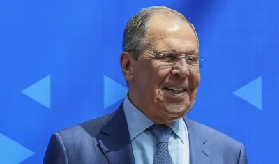 El ministro de asuntos Exteriores de Rusia, Serguéi Lavrov.