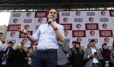 El candidato Fico Gutiérrez.