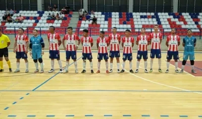 Escuadra de Independiente Barranquilla. 