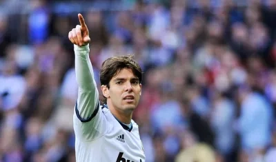 Kaká fue jugador del Real Madrid. 