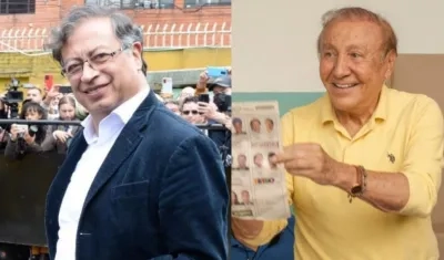 Gustavo Petro y Rodolfo Hernández.