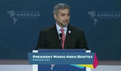 En Cumbre de Las Américas, presidente de Paraguay