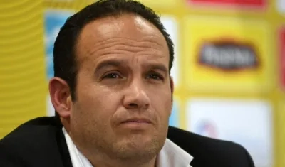 Francisco Egas, presidente de la Federación Ecuatoriana de Fútbol. 