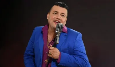José Luis Morrón, cantante vallenato. 