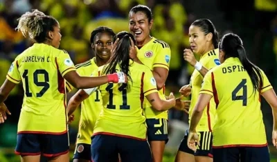 Selección Colombia femenina. 