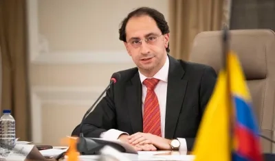José Manuel Restrepo Abondano, ministro de Hacienda.