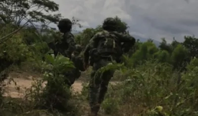 Tropas del Ejército han sido desplegadas en el sur de Bolívar.