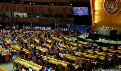 Asamblea ONU, imágen de referencia.