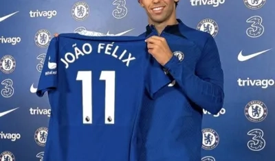 Joao Félix llevará la número 11 en el Chelsea.