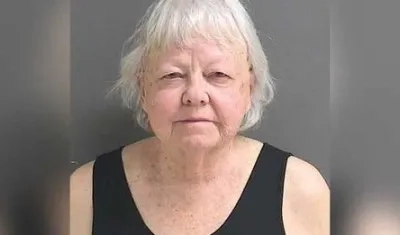 Ellen Gilland, de 76 años, presunta asesina de su esposo Jerry Gilland, de 77.