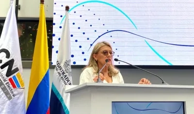 Fabiola Márquez Grisales, presidenta del CNE.