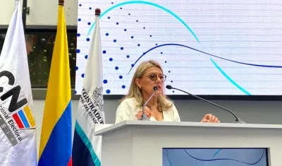 Fabiola Márquez, presidenta del Consejo Nacional Electoral.