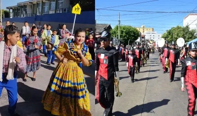 'Danza folclórica Astilleros', de El Zulia, y Fundación Artística Ciudad de la luna de Chía.