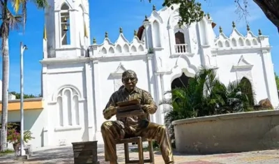 Imagen de la Plaza Central de Aracataca.