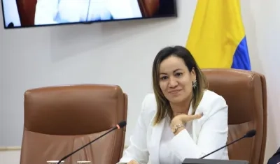 Carolina Corcho, ministra de Salud.