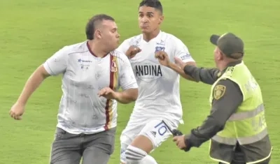 El partido no se jugó el domingo por la agresión de un aficionado del Tolima a Daniel Cataño.