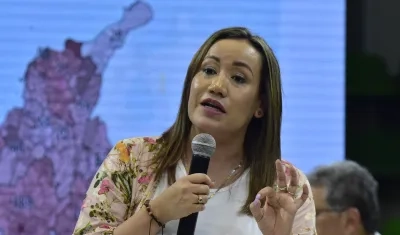 Carolina Corcho, ministra de Salud.