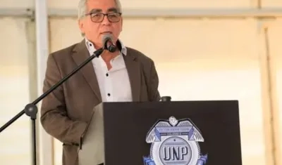 El director de la Unidad Nacional de Protección, Augusto Rodríguez.
