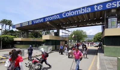 Frontera de Colombia con Venezuela.