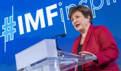 La directora del FMI, Kristalina Georgieva.