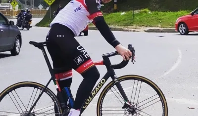 Álvaro Hodeg, ciclista colombiano. 