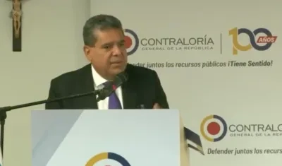 El Contralor General de la República, Carlos Hernán Rodríguez Becerra.