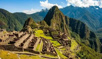 Machu Picchu, en Perú. 