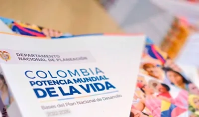 Plan Nacional de Desarrollo "Colombia potencia mundial de la vida 2022-2026", aprobado por Senado y Cámara.