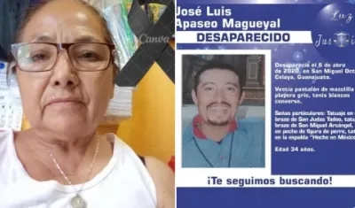 Teresa Magueyal murió sin saber el paradero de su hijo José Luis
