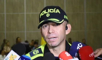 Coronel Óscar Daza, Subcomandante Policía Metropolitana de Barranquilla