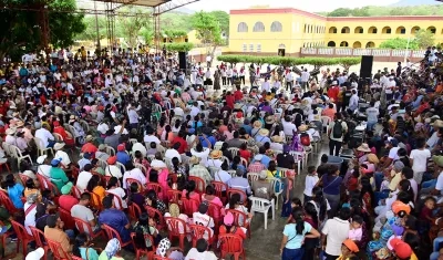 Encuentro del Presidente Petro con indígenas en La Guajira