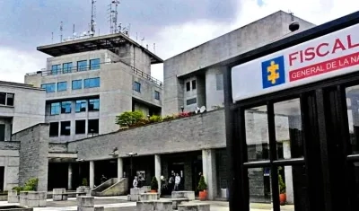 Sede de la Fiscalía en Bogotá.