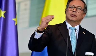 Gustavo Petro, presidente colombiano.