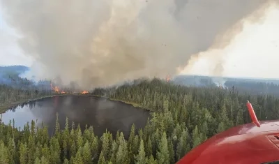 Incendios en Canadá.