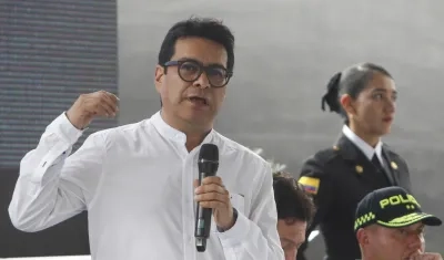  El Alto Comisionado para la Paz, Danilo Rueda.