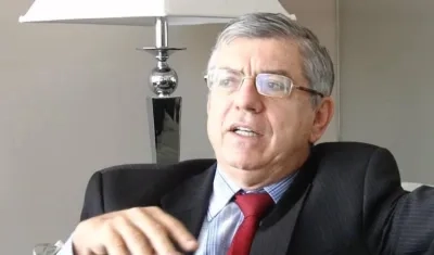 El presidente del partido Liberal, César Gaviria.