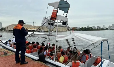 Más de 400 lanchas se encuentran registrad para circular por la bahía de Cartagena y la zona insular. 