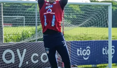 Santiago Mele será el portero titular de Junior contra Águilas Doradas. 