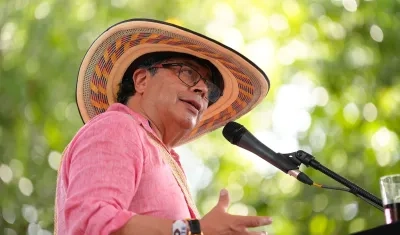 El Presidente de la República, Gustavo Petro.