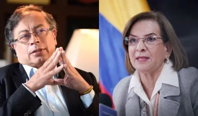 Presidente Gustavo Petro y Procuradora Margarita Cabello.