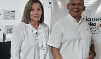 Verónica Patiño y Máximo Noriega