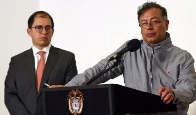 Fiscal Barbosa y Presidente Petro