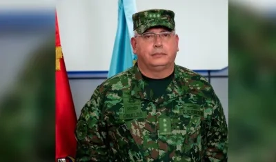General Helder Fernán Giraldo, comandante de las Fuerzas Militares.