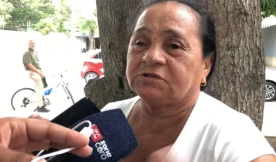 Rosa Pérez, madre del fallecido.