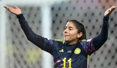 La delantera colombiana Catalina Usme.