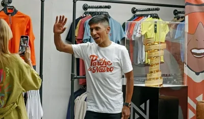Nairo Quintana, ciclista colombiano, actualmente sin equipo. 
