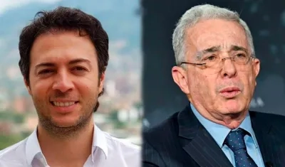 Daniel Quintero y Álvaro Uribe Vélez