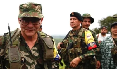 'Iván Mordisco', jefe del EMC de las disidencias de las FARC.