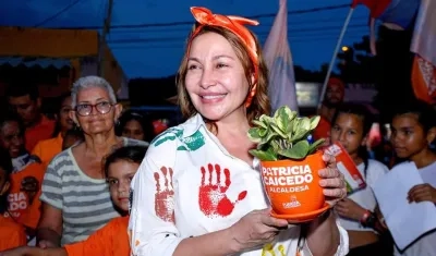 Patricia Caicedo, candidata a la Alcaldía de Santa Marta.