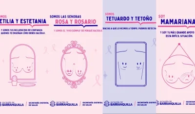 Campaña de la Alcaldía de Barranquilla en el mes rosa.